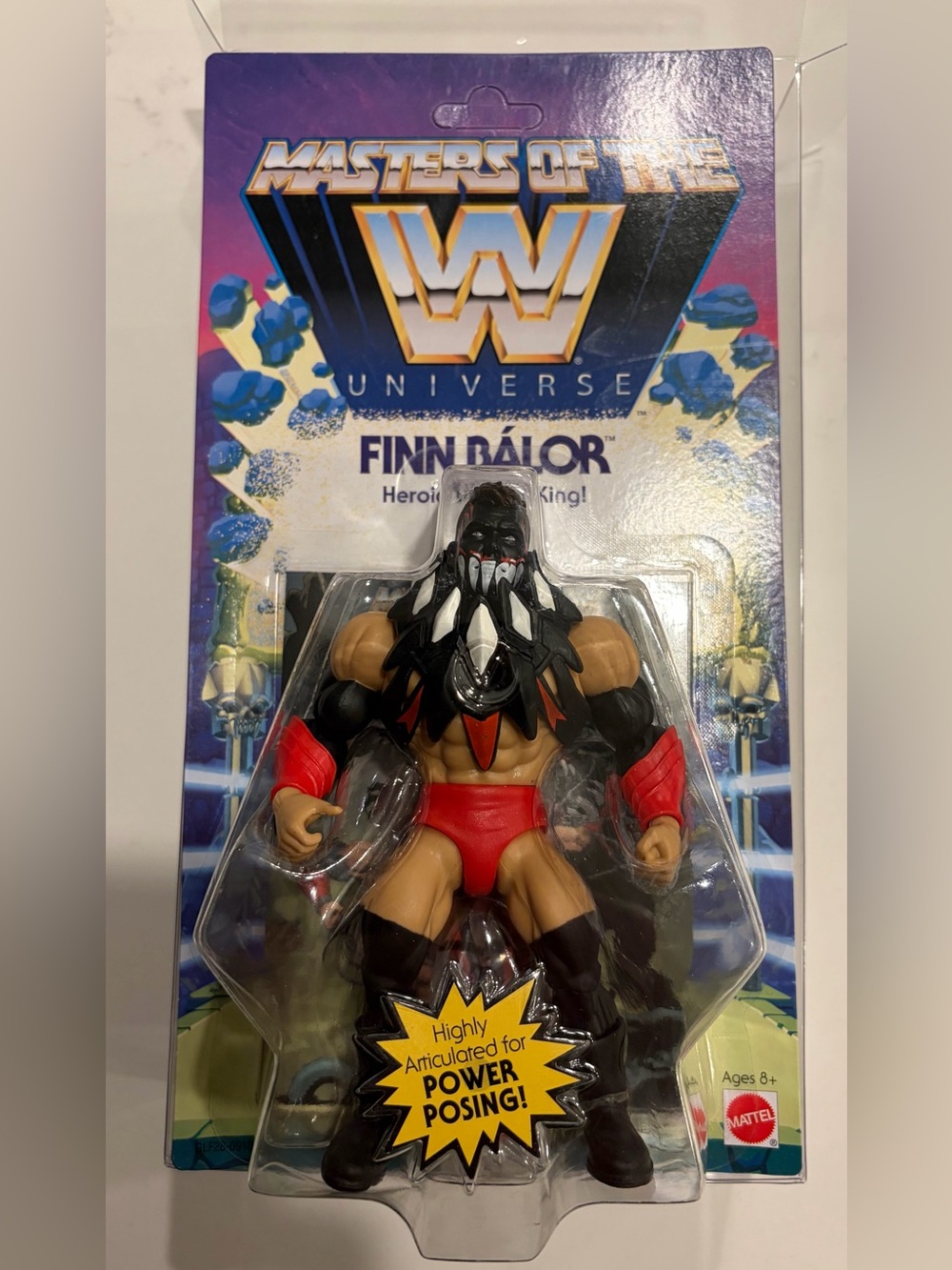 Masters of the WWE Universe - Wave 1 - Finn Balor ( Demon) - UNPUNCHED MOC